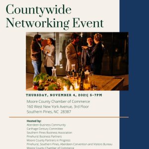 Communitywide Business Networking Social @ Moore County Chamber of Commerce